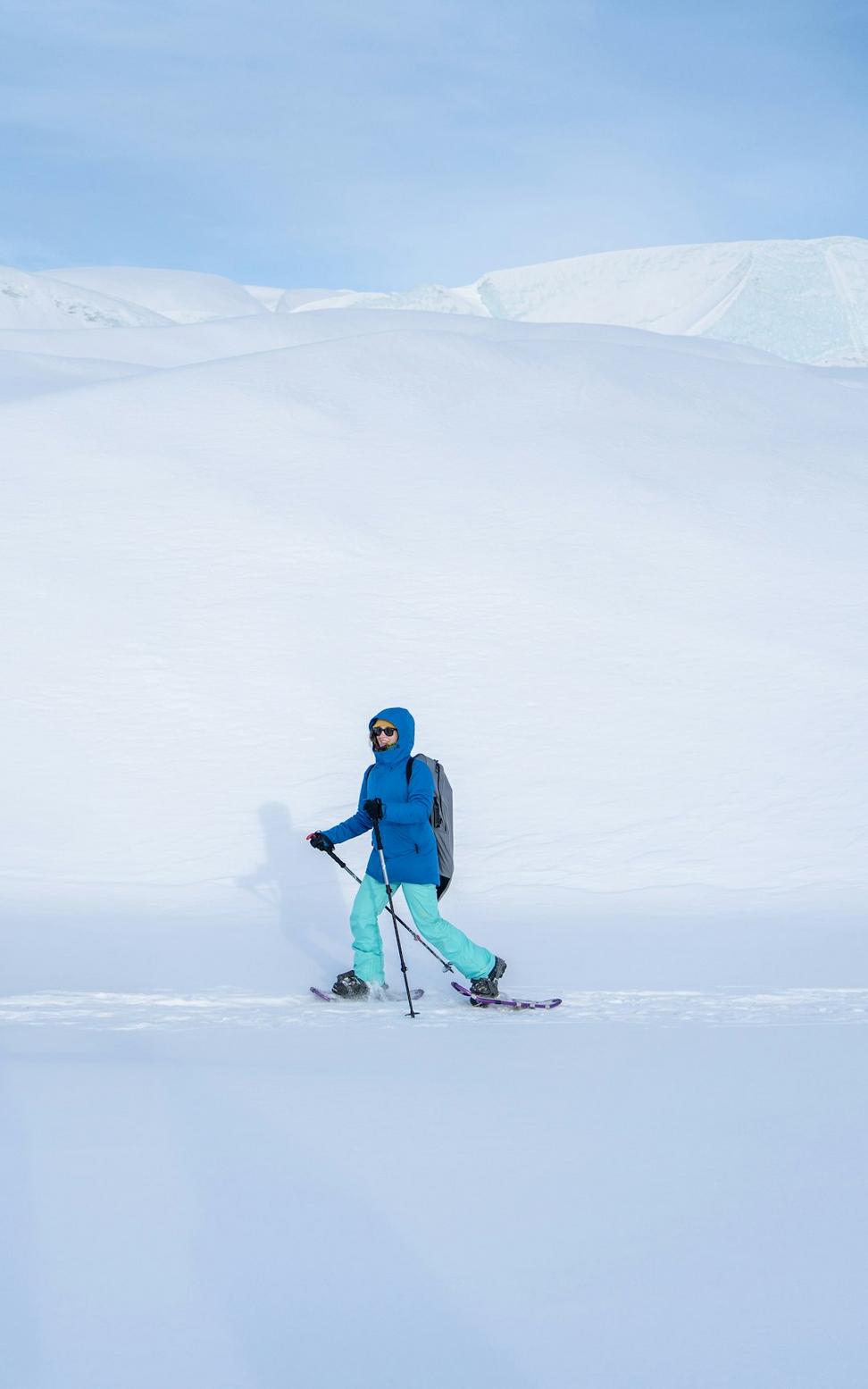 Snowshoeing