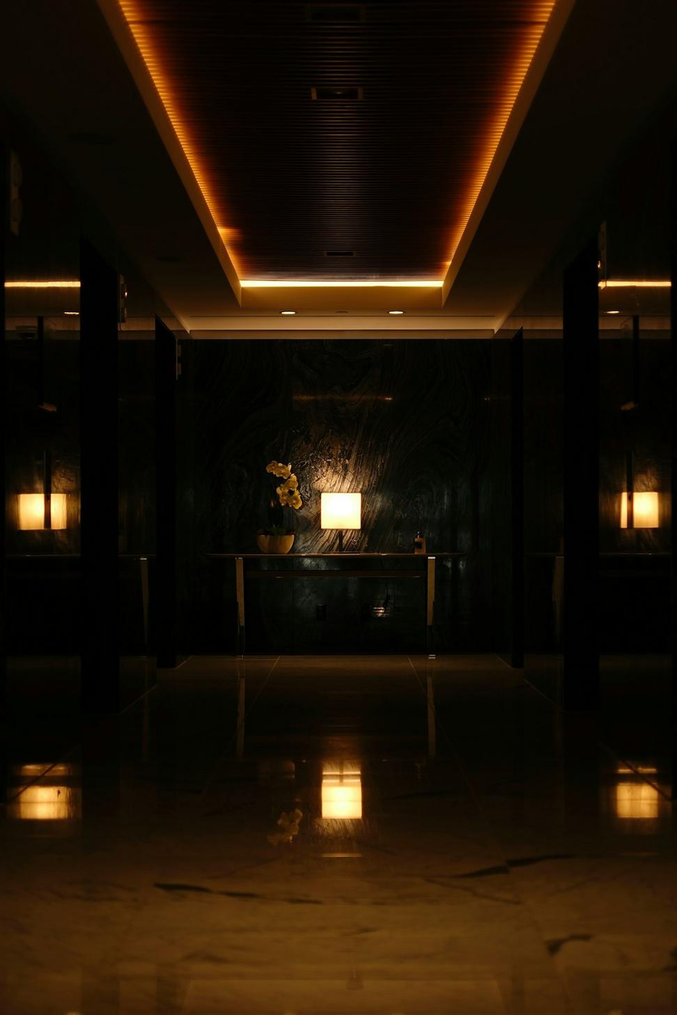 Hotel reception